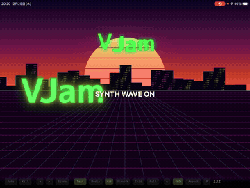 レトロウェーブプリセット